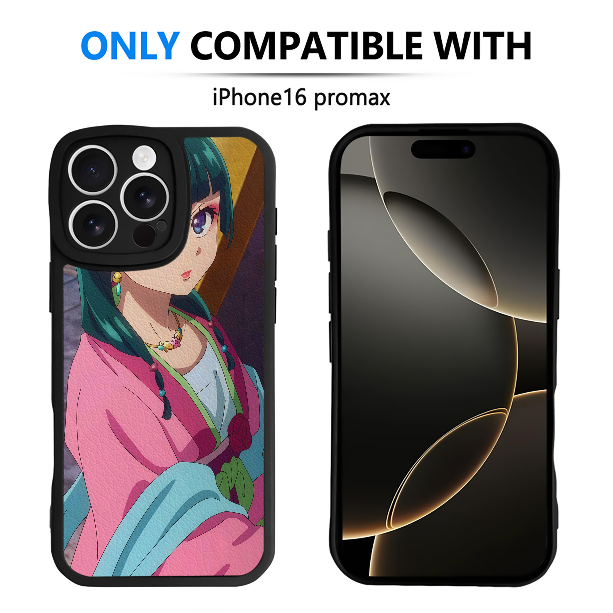薬屋のひとりごと The Apothecary Diaries 【iPhone 16シリーズ対応】シリコンスマホケース（レザー調） 材質：シリコン